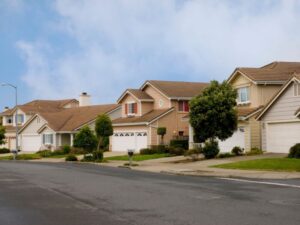 a group of houses